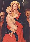 Jacopo Pontormo Madonna and Child with St. Joseph and Saint John the Baptist painting
